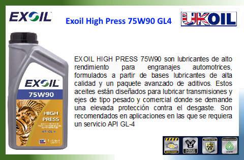 Exoil High Press 75W90 GL4